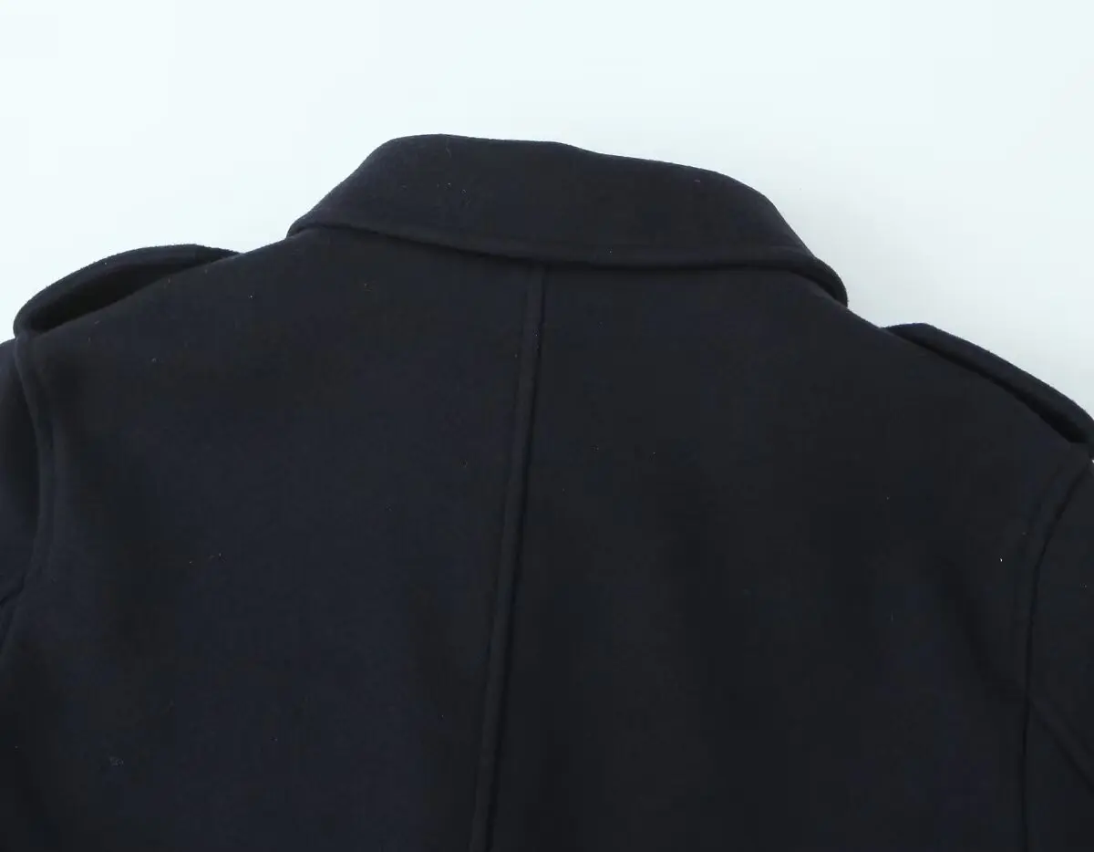 PB &amp ZA женская осень 2024 новая модная мягкая короткая куртка пальто винтажная