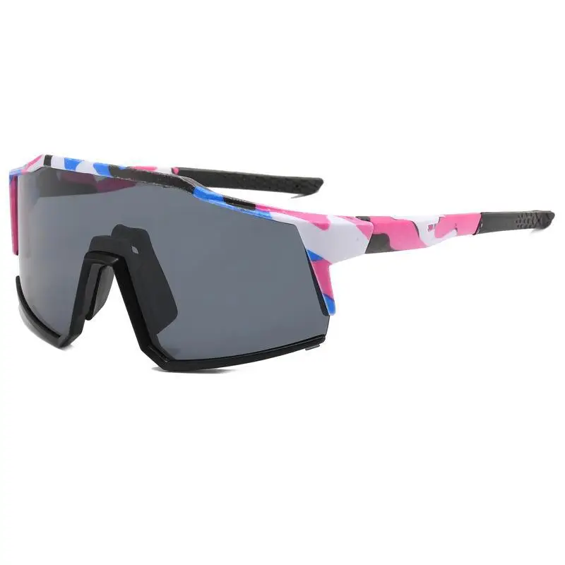 

Fashionable Sunglasses for Bicycle Cycling Sports Riding Women's Anti Ultraviolet Colorful Men's Safe Driving Sunglasses Gm*