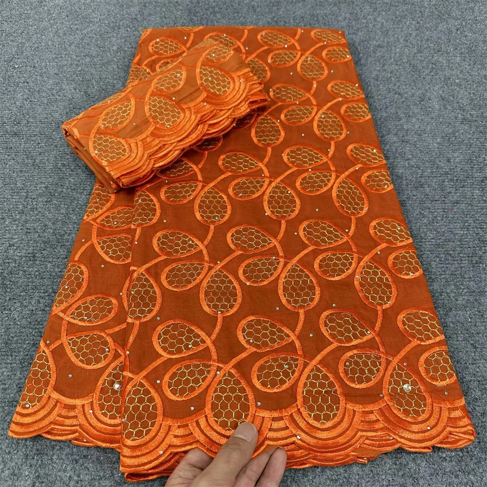 Швейцарская вуаль Африканское Австрийское кружево с камнями кружевная ткань 2024