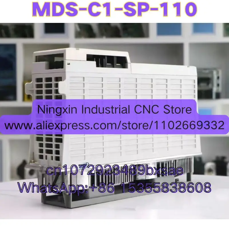 Фото Новейшая модель: Б/у шпиндельный привод MDS-C1-SP-110 (MDS C1 SP 110), проверен, исправен, для станков с ЧПУ №1