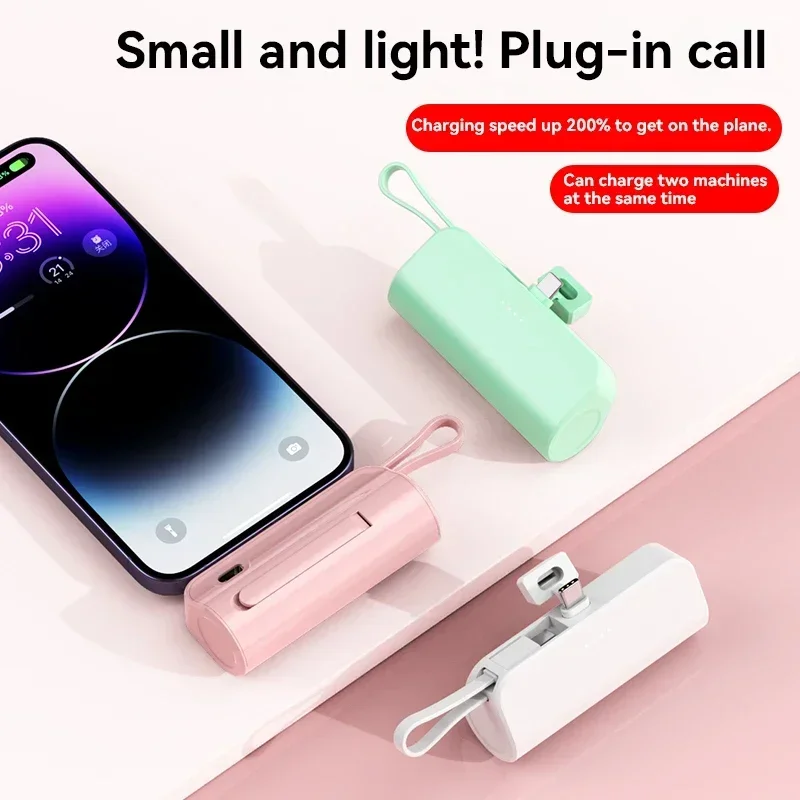 Портативное зарядное устройство Xiaomi 30000 мАч компактное портативное карманное с