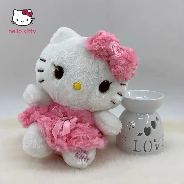 

Плюшевая кукла Hello Kitty, милая плюшевая игрушка, Успокаивающая Детская кукла, милая девочка, игрушка Ragdoll, 20 см
