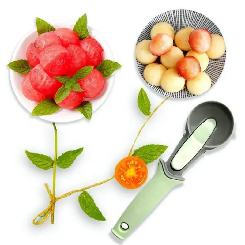 

Ice Cream Scoop Ice Ball Maker Fruit Trigger Spoon Frozen Yogurt Cookie Dough Scoop Ice Cream Tools Kitchen Accessories