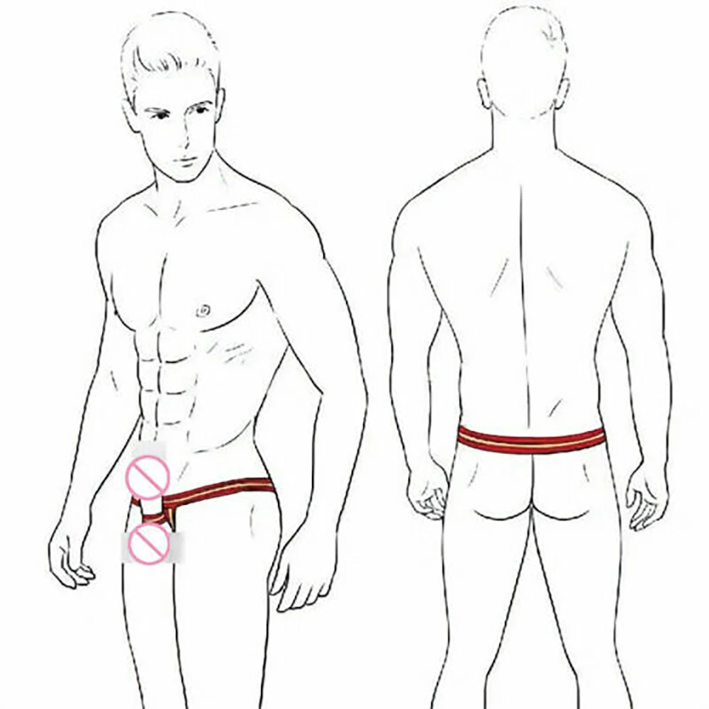 

Jockstrap Men Underwear Sexy Hollow Booster Bulge Enhancer Ball Lifter Rings Briefs G-String Men Thong String Mesh Jock Strap