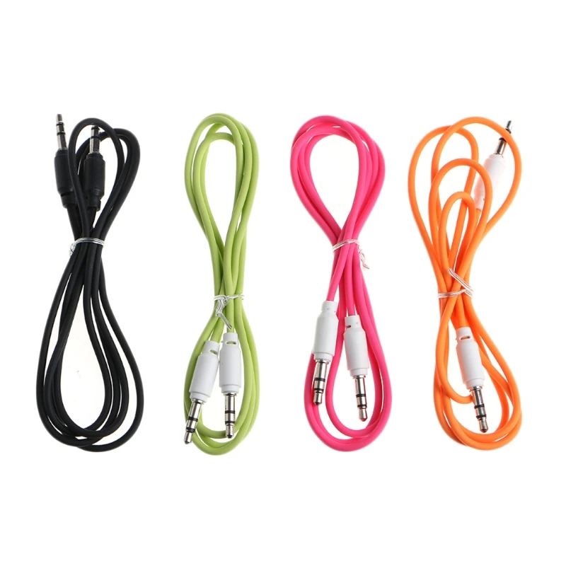 

1 м 3,5 мм разъем папа-папа вспомогательный кабель Aux для автомобильной стереосистемы MP3 Phone XXFF