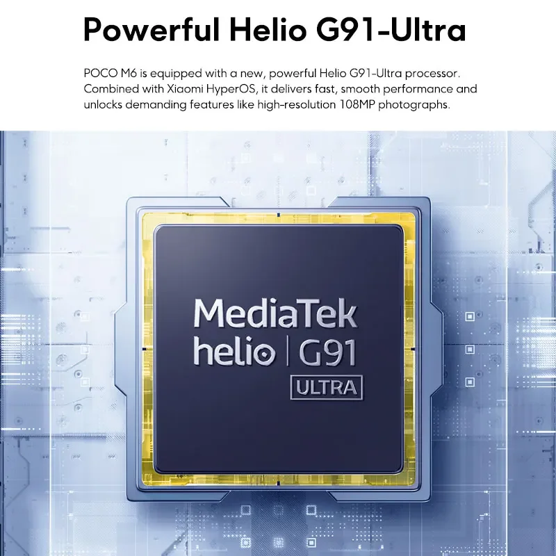 Смартфон Poco M6 6/128ГБ global