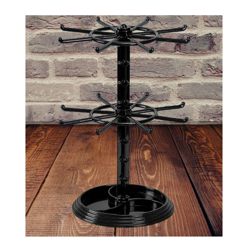 Органайзер для ювелирных изделий 2-уровневая вращающаяся подставка демонстрации