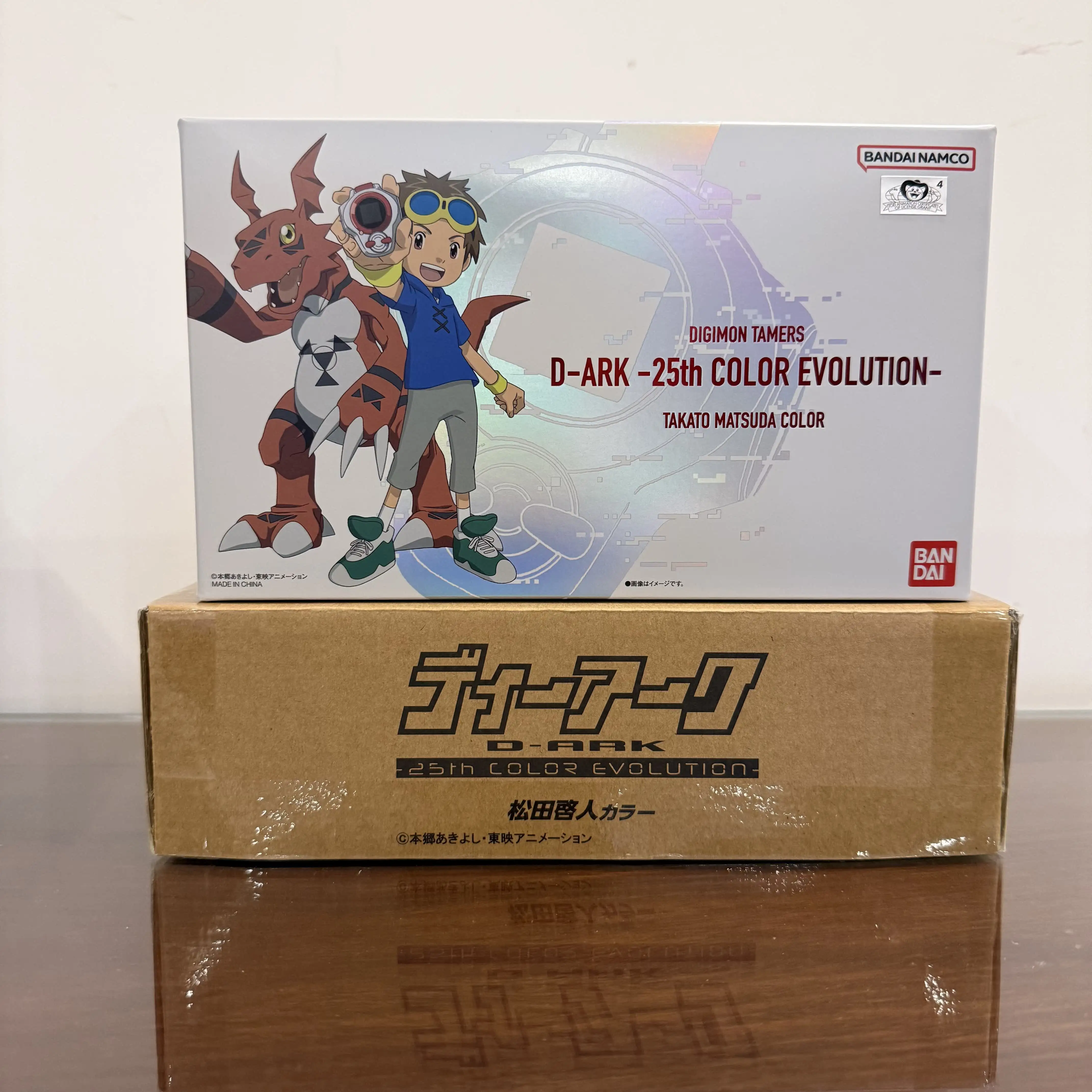 Фото Новый коллекционный аниме-продукт Bandai Digimon Digivice D Ark 25th Color Evolution Digimon Adventure Ruki Jenrya Reinamon в наличии №4