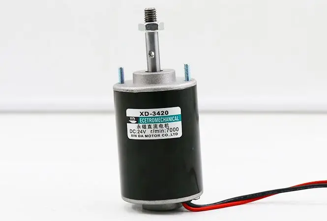 DC 12V 3500rpm or 24V 7000rpm high speed DC 30W Marshmallow high speed miniature DC small motor