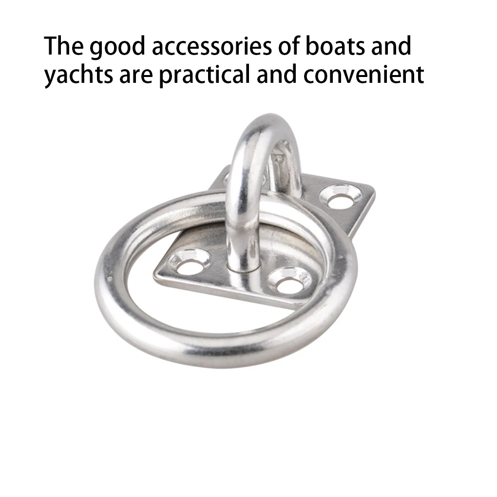 

Boat Ring Plate Eye Round Hook Loop Buckle Stainless Steel Ceiling
