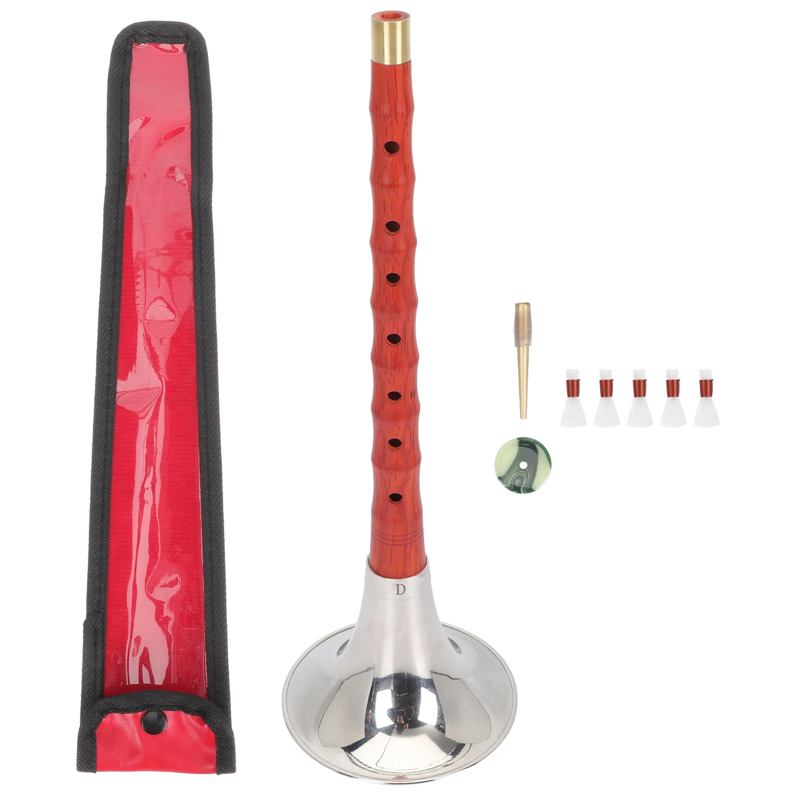 Instrument Suona Wind Chinese D Traditional Musicalkey Wood Trumpet Instruments Sandalwood Oriental Eastern Professional