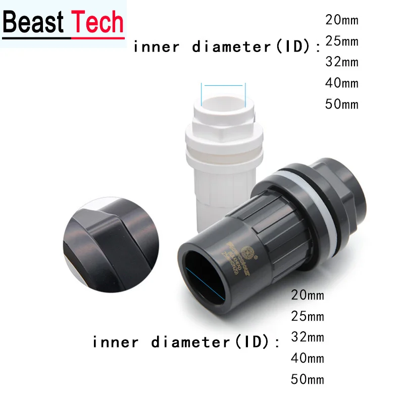 

Fish Tank PVC Water Connectors Tank overflow connector Plumbing Drainage Connector Lengthened Aquarium Overflow Pipe Joint 1Pcs