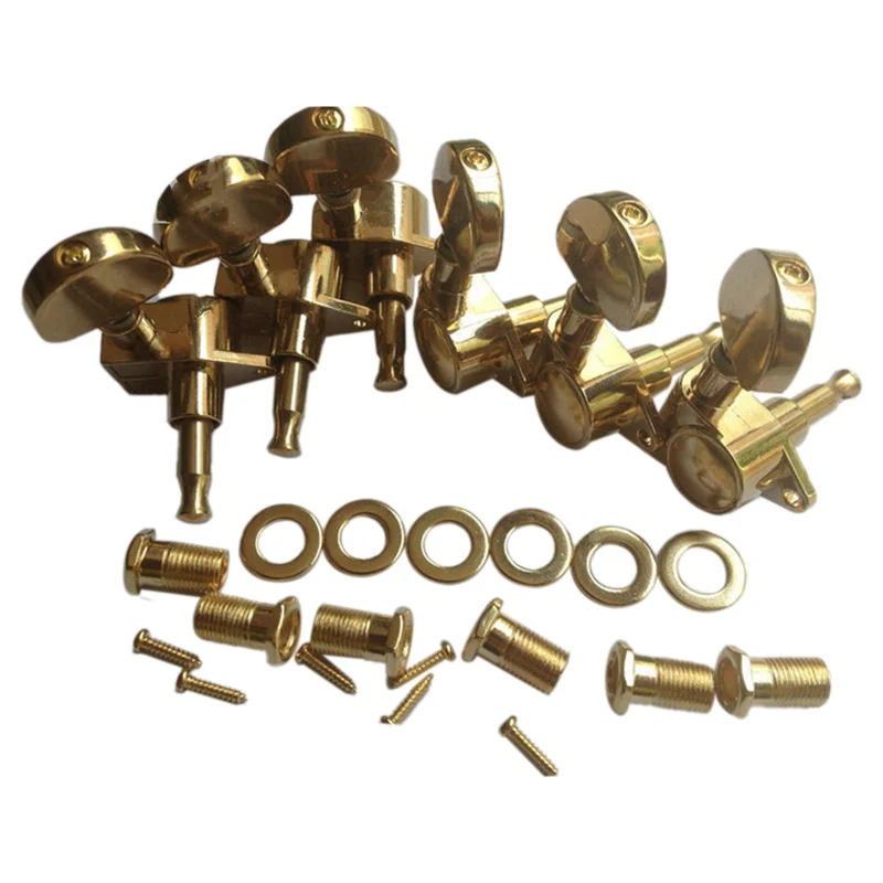 6 шт. ручка гитарной струны для намотки струн Grover тюнеры головки акустической