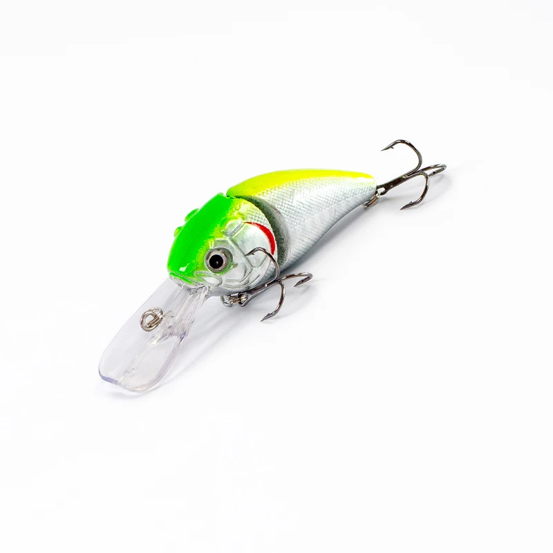 

THRITOP Quality Fishing Lures Hard Bait 3D Eyes Sharp Hook 85mm 14g 6 Various Colors TP001 Crankbait Fishing Wobbler Tools