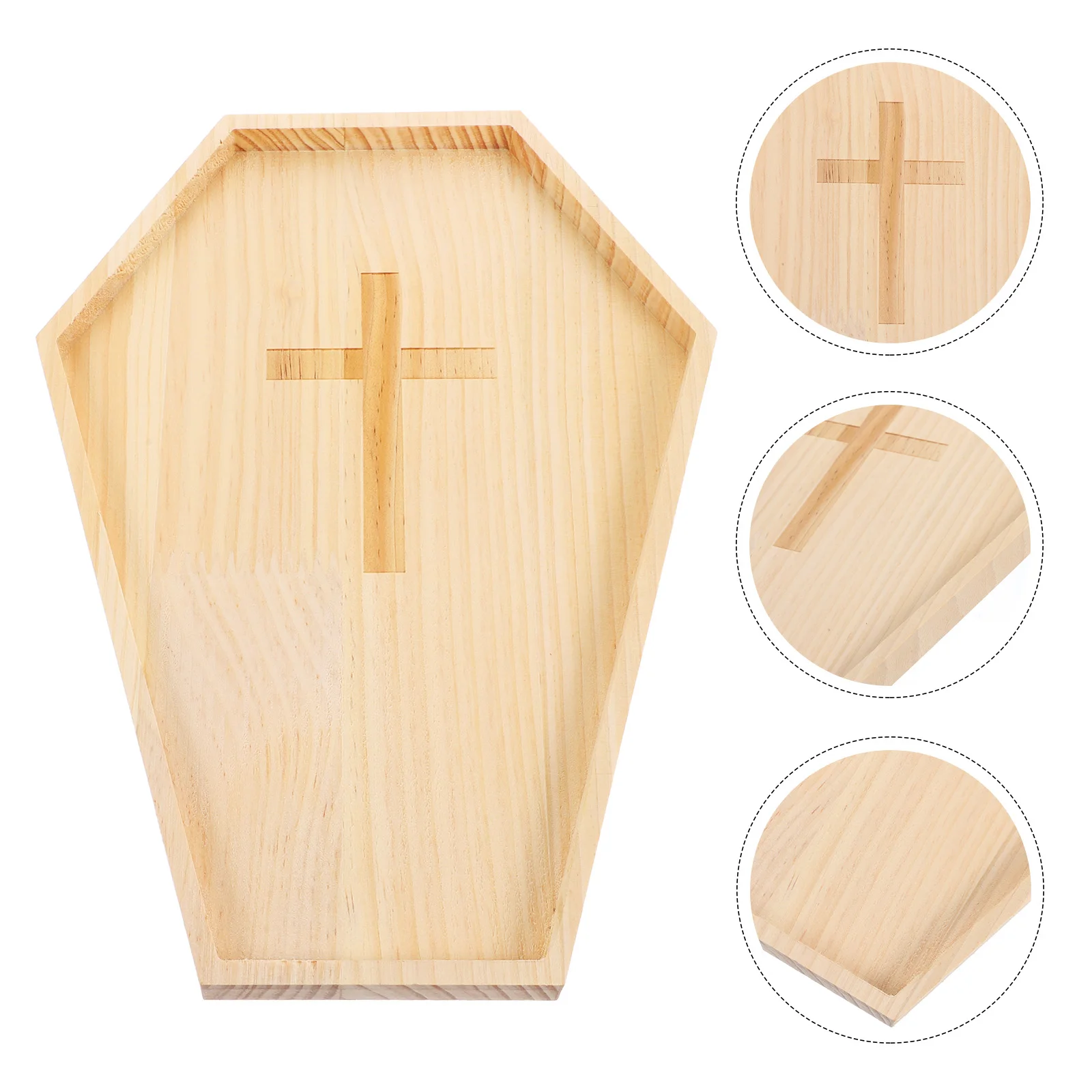 Поднос для гроба декоративная деревянная доска фруктов твердая сервировочная