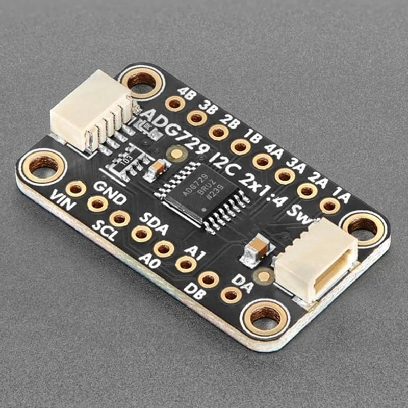 Фото Суперраспродажа: 5932 для Adafruit ADG729 — двухканальный аналоговый матричный коммутационный модуль 1-в-4, матричный коммутатор с 8 независимыми переключателями №4