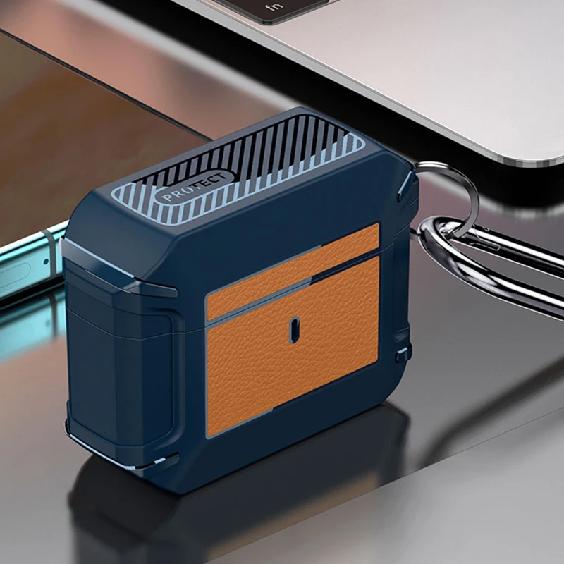 

Чехол для Airpods pro Силиконовый противоударный чехол для Apple AirPods Pro 3 2 Чехол аксессуары Беспроводные наушники с брелоком