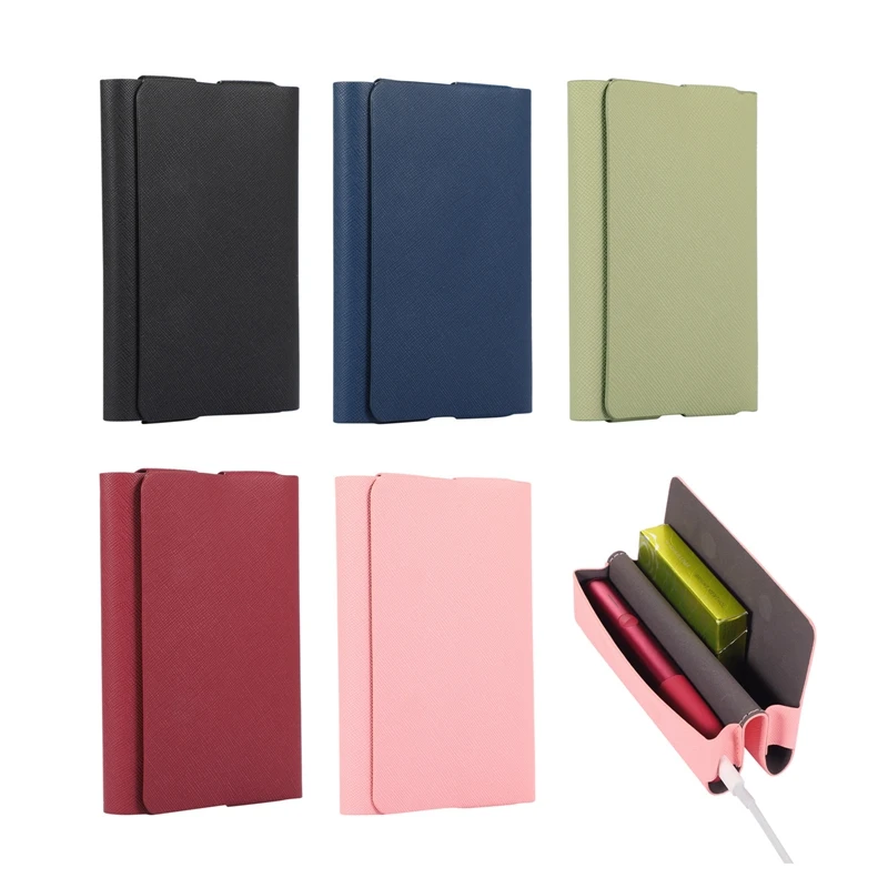 

Electronic Cigarette PU Leather Material Storage Bag For Iqos Iluma One Storage Holder For Iluma One Carrying Case Accessories