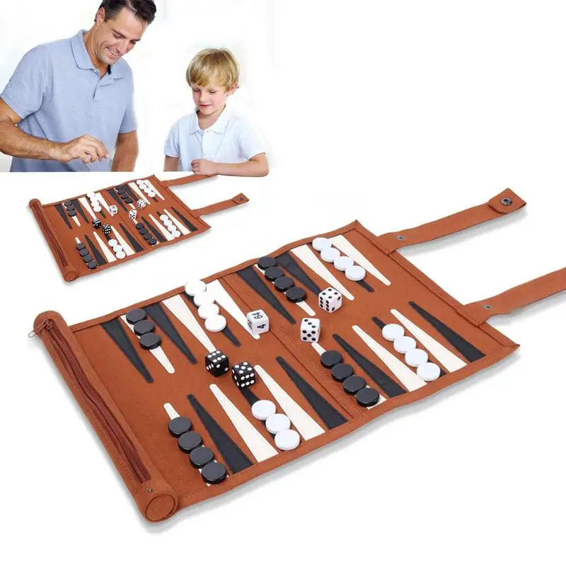 

Backgammon Board Game Outdoor Backgammon Sets For Adult Kids Travel Board Games Logical Thinking Traditional Toys
