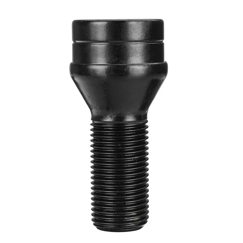 

4pc M14 X1.25 BLACK ALLOY WHEEL LOCKING BOLTS LUG NUTS +KEY Stainless Steel Tyre Screw Nut Bolts Anti-theft FOR BMW MINI R50