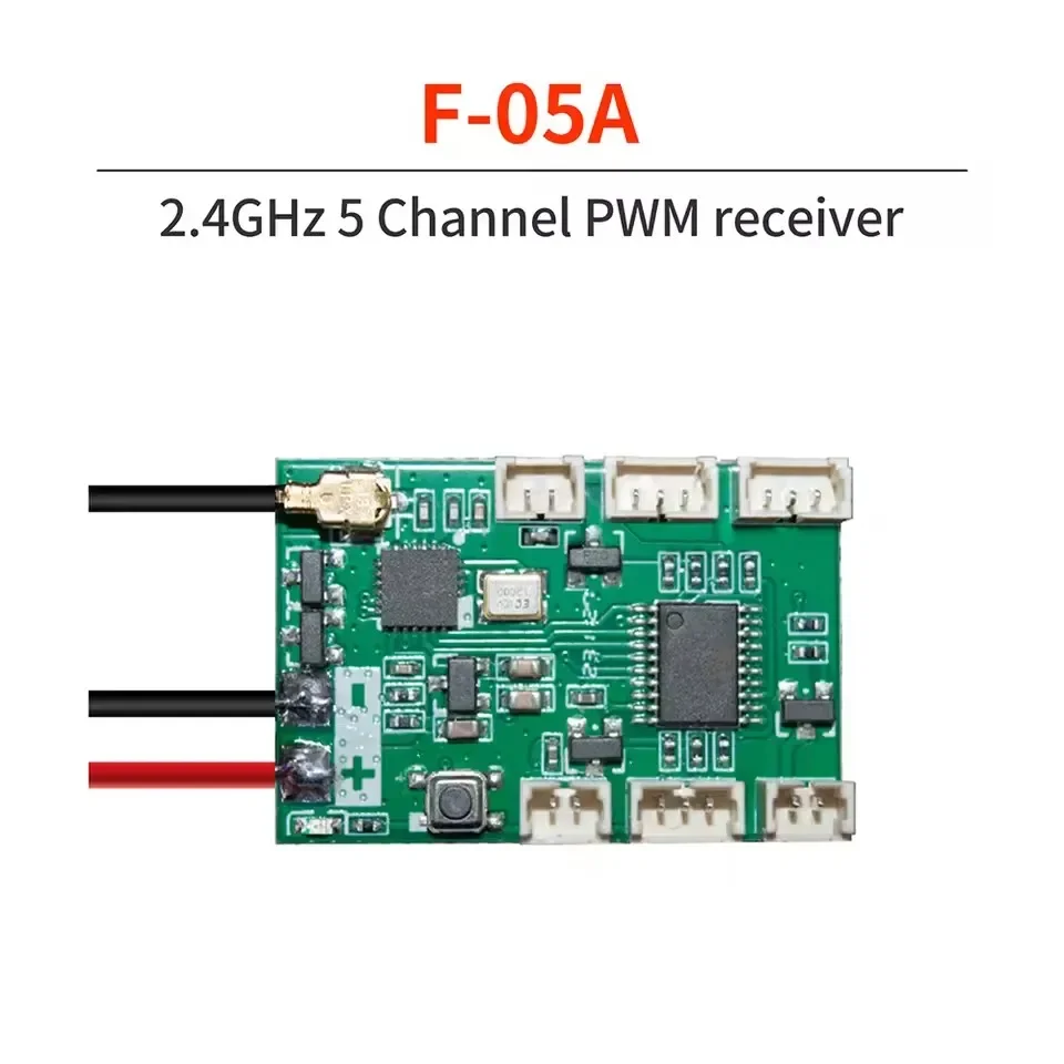 Фото HOTRC F-04A F-04B F-05A F-06A F-08A F-10A F-01A SBUS F-04BT F-06AT F-08AT F-01AT Приемник 2,4G 4/6/8/10CH для передатчика Hotrc №3
