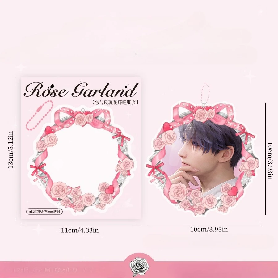 

Держатель значков аниме с розой