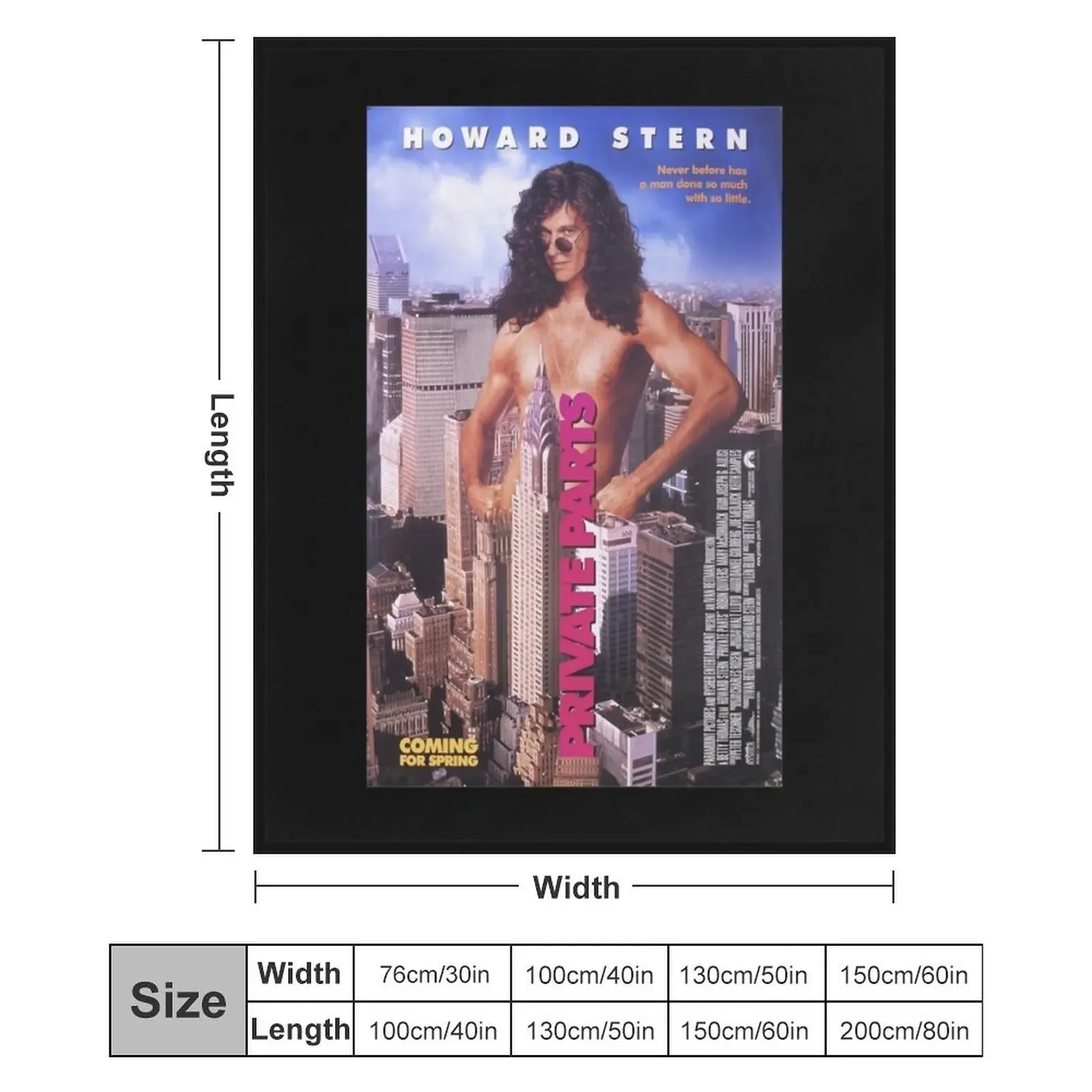 Фланелевое одеяло Howard Stern