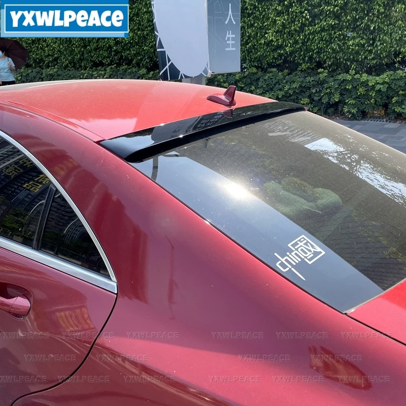 

For Benz W218 Spoiler 2012-2017 W218 CLS300 CLS350 CLS63 High Quality ABS Plastic Primer Color Rear Window Roof Spoiler Wing
