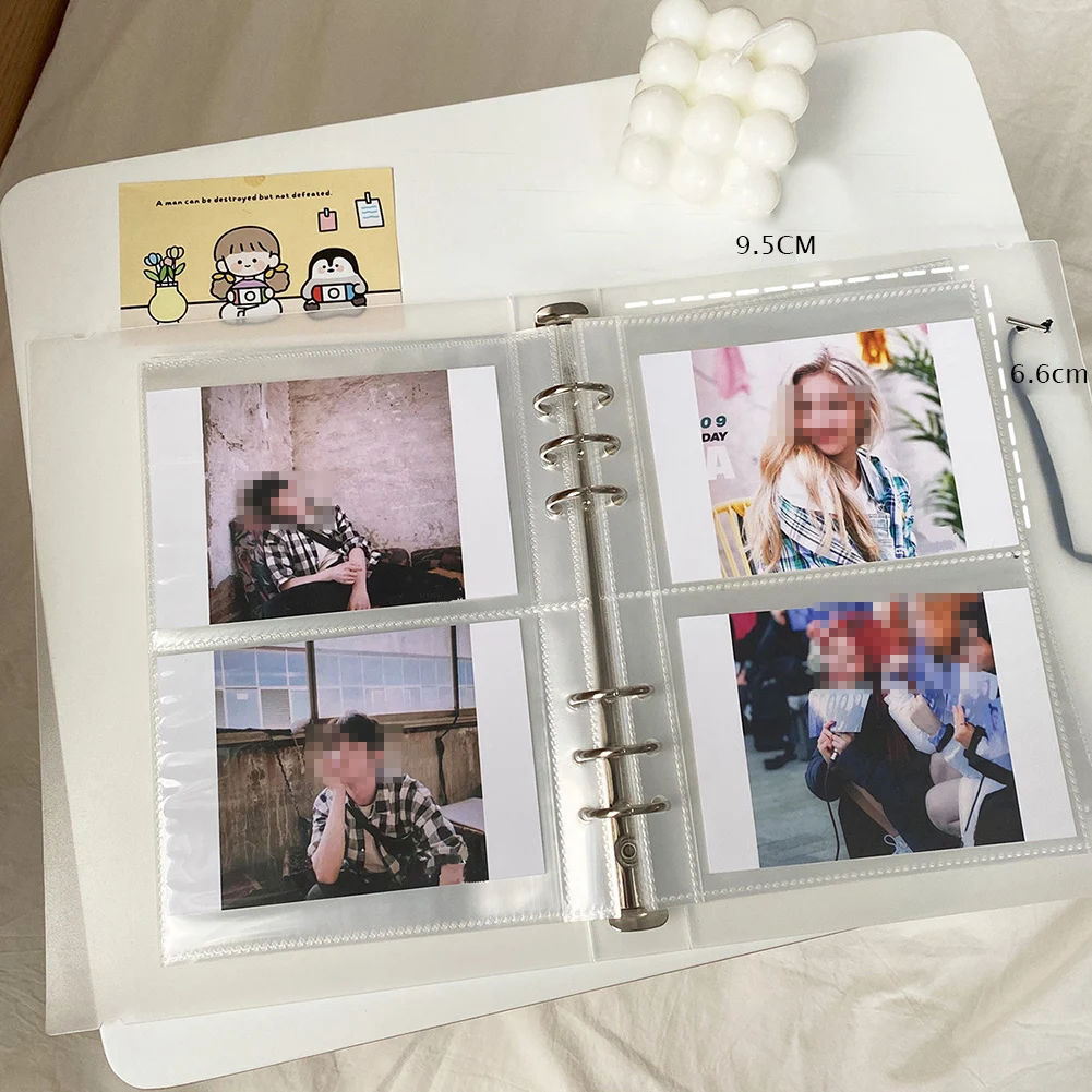 

A5 binder storage Collect Book Korea Idol Photo postcards Organizer journal diary agenda planner Bullet Cover School Stationery