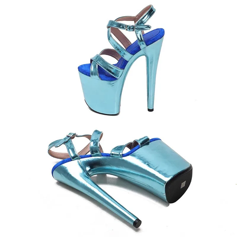 Женские новые сандалии из искусственной кожи 20 см/8 дюймов пикантные