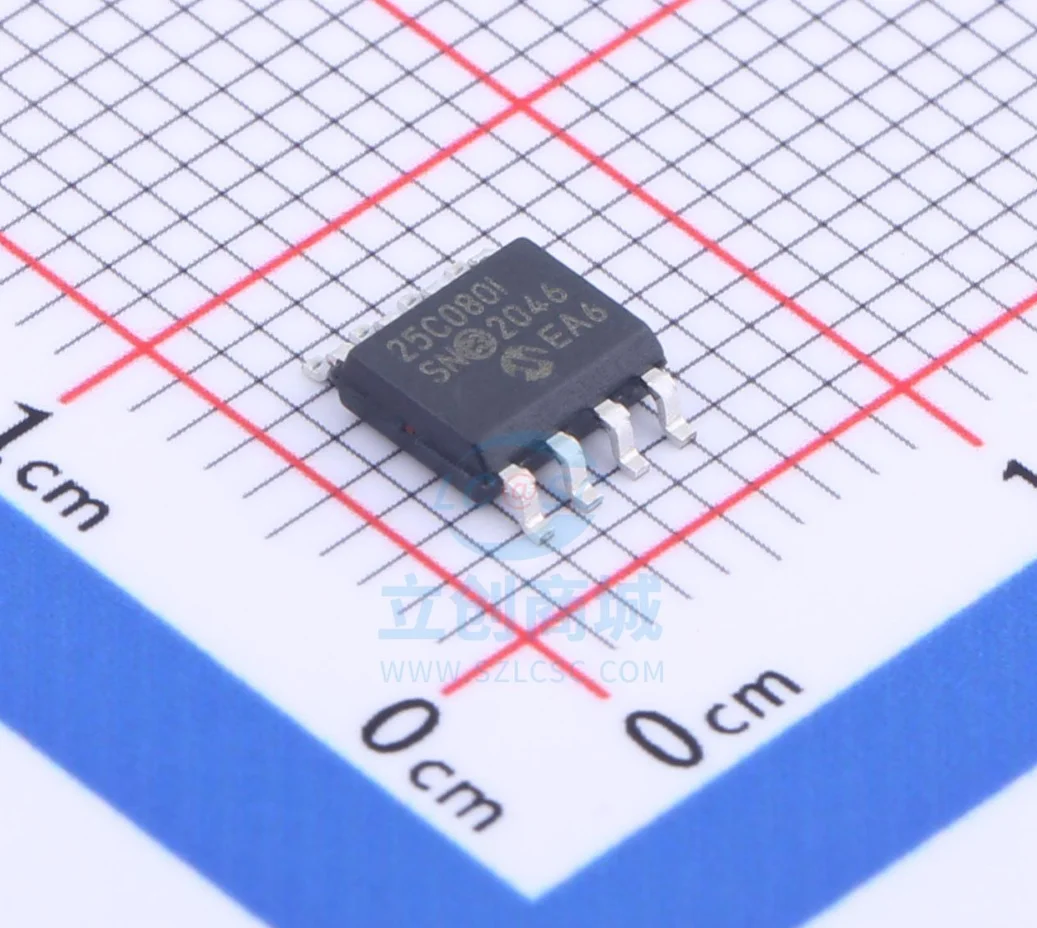25C080-I/SN Package SOIC-8 New Original  Genuine EEPROM Memory IC Chip