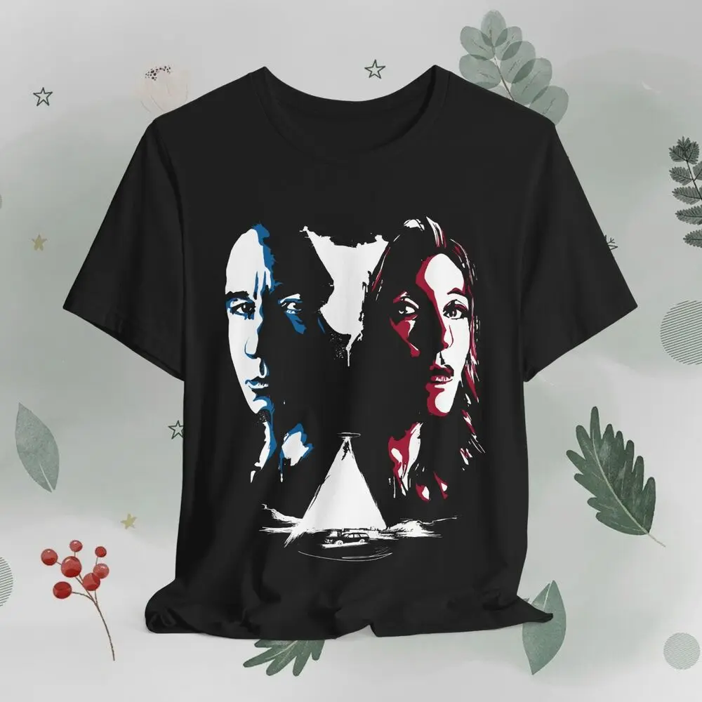 Футболка X-файлы Mulder и Scully TrustNoOne Дэвид дучовы Гиллиан Андерсон