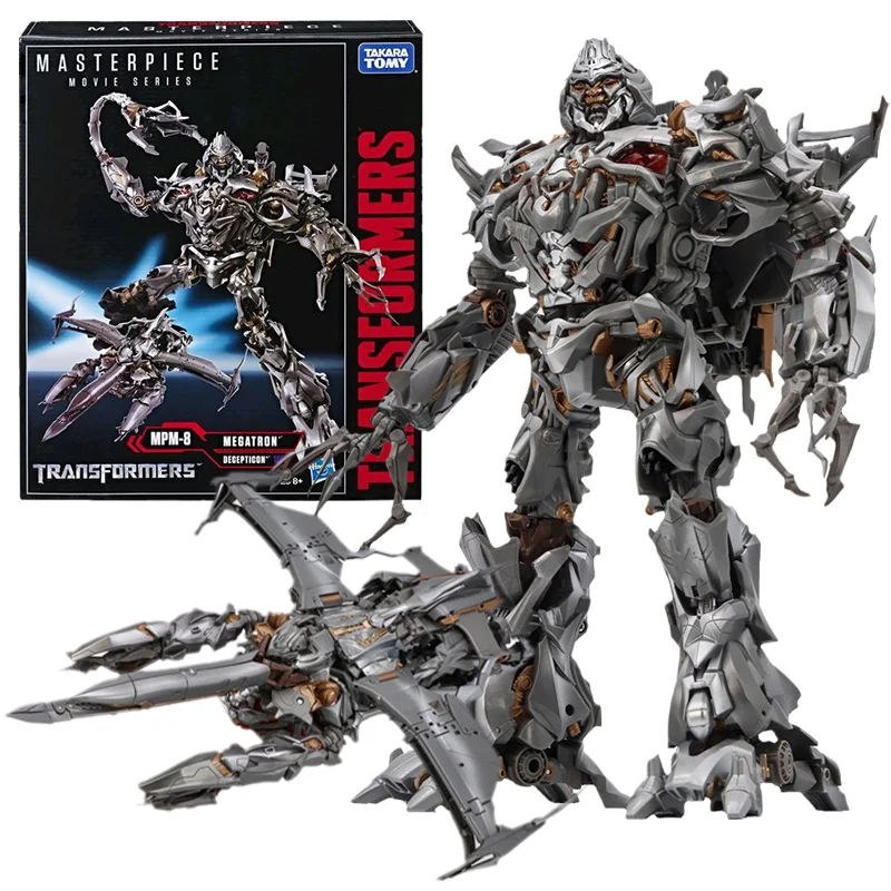 

Hasbro Genuine Transformers Toys MPM08 Megatron Anime Action Figure Deformation Robot Toys For Boys Kids Children Christmas Gift