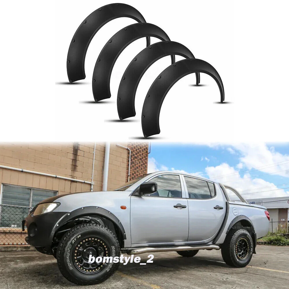 

Вогнутые колпачки для Mitsubishi Triton, комплект вогнутых колпачков с широким корпусом, колёсные арки 80 мм/4 шт.