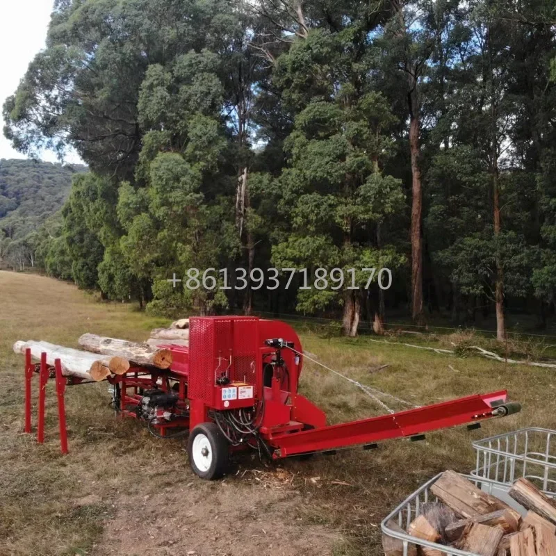 Лопастная пила с двигателем сплиттер автоматический комбайн для дров цепной