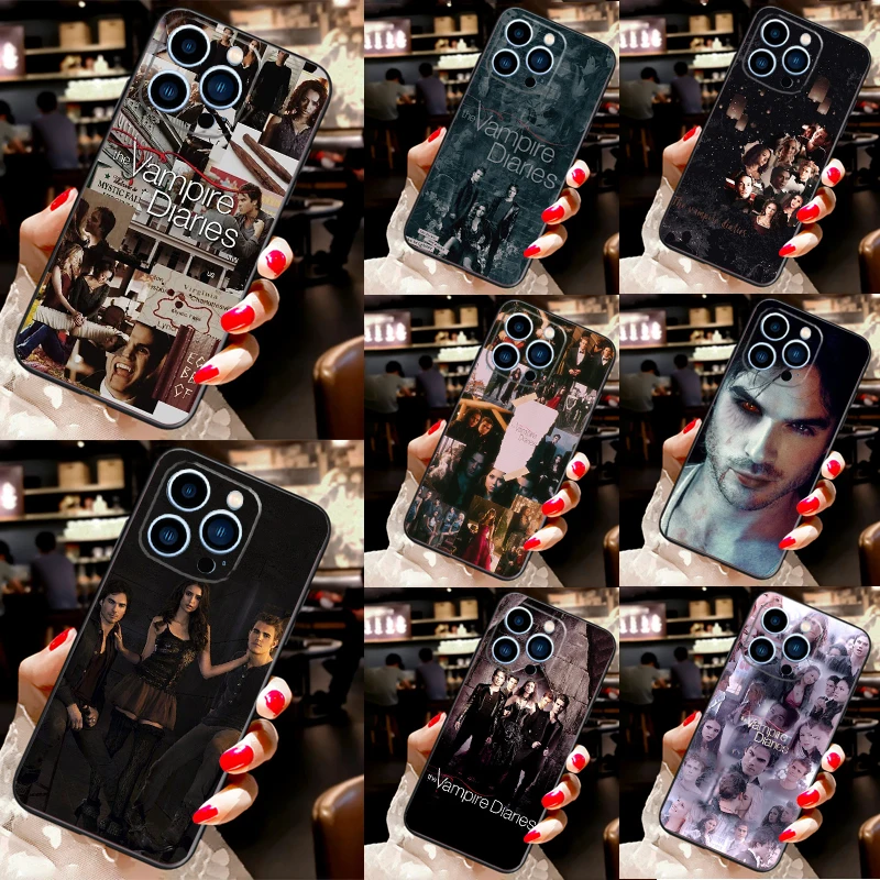 Чехол The Vampire Diaries для Apple iPhone 11 14 12 Pro Max mini XS XR X 8 7 Plus SE 2020 13.