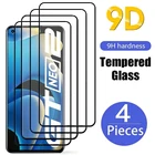 Закаленное стекло 9D для Realme GT Neo 2 2T 5G 6 7 8 Pro, защитная пленка для экрана Realme 8i 9i C3 C11 X2 Pro XT Narzo 30 30A, 1-4 шт.