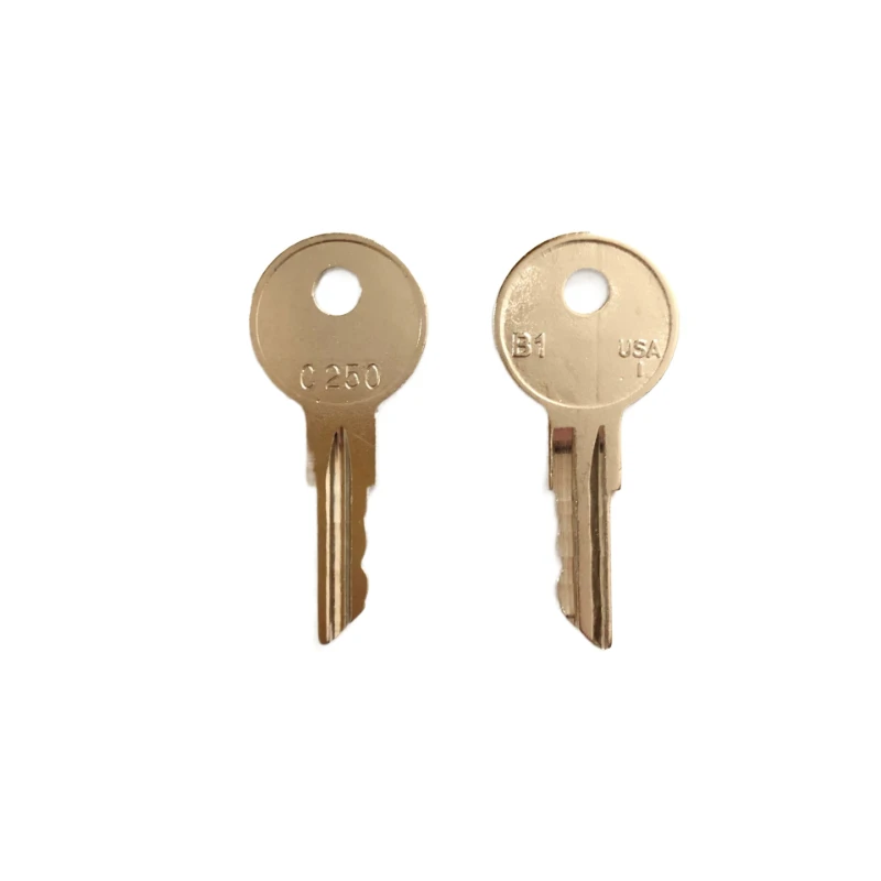 

Excavator Parts For 2pcs C250 Key For Crown Forklift 170151-001 089216-001