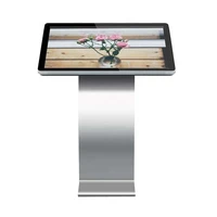 lcd information kiosk touch screen displays with interactive table indoor design 10 points touch full hd resolution