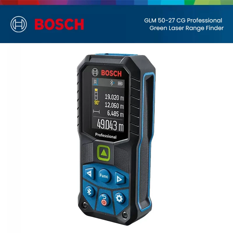 Фото Лазерный дальномер BOSCH GLM4000 GLM50-23G GLM50-27CG GLM30-23G GLM400 30м 40м 50м, цифровая лазерная рулетка для измерений №5