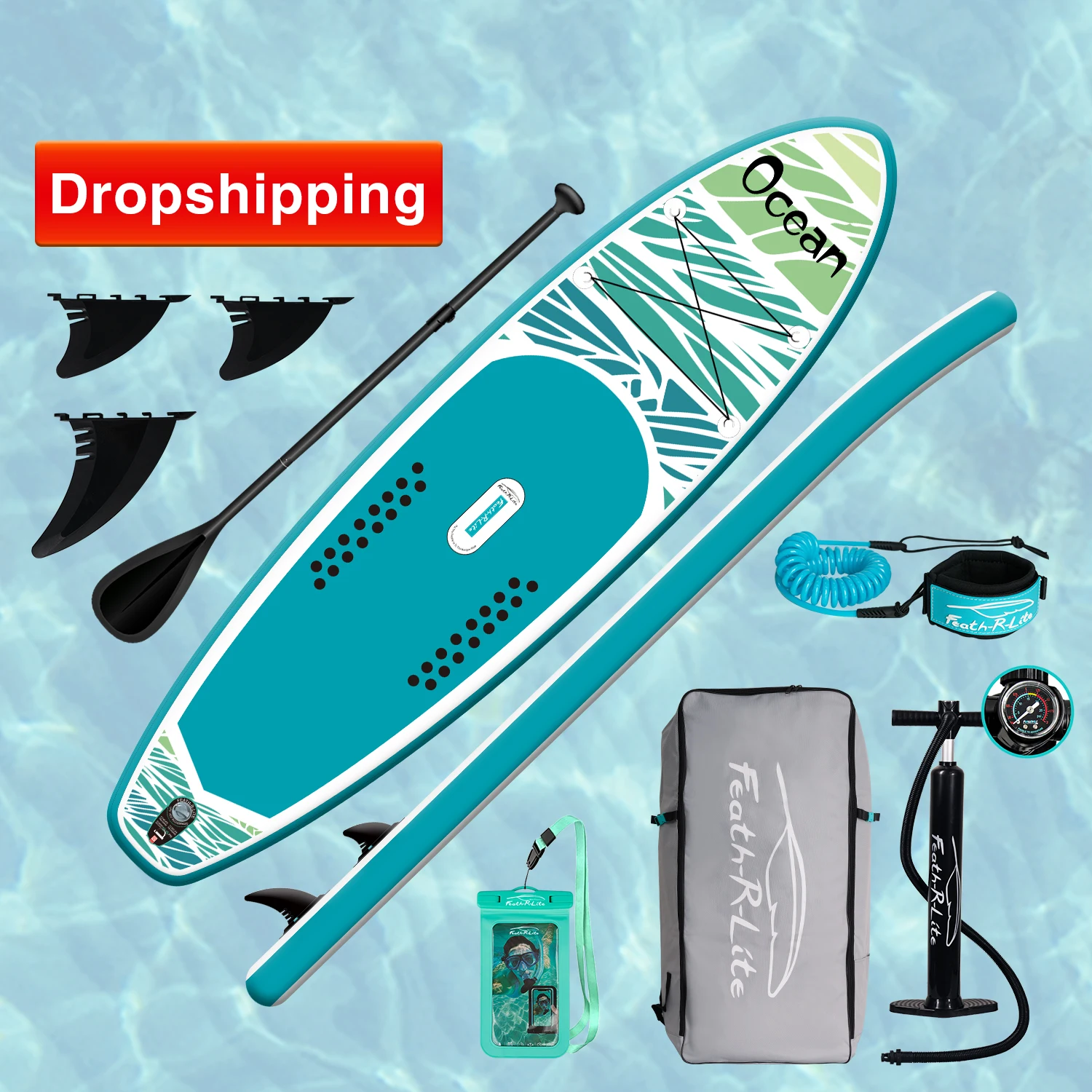 

Dropshipping OEM 10'6" ISUP Paddle Boards Inflatable surf boards stand-up paddleboard sup wholesale sup board surfboard