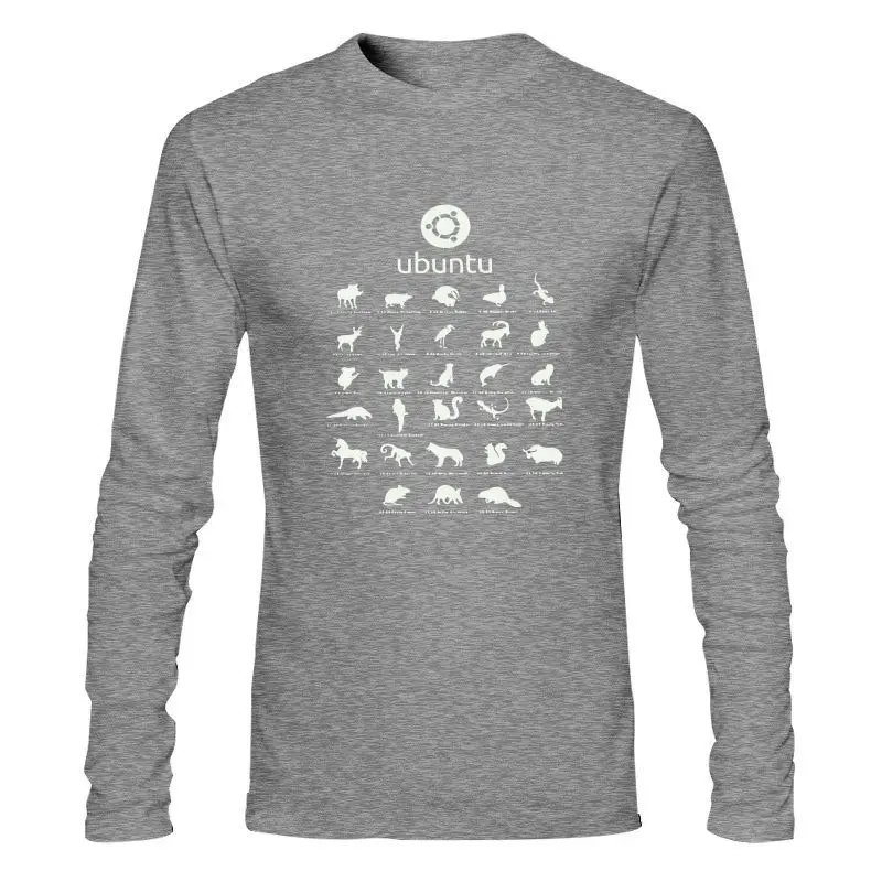 

Мужская одежда, новые футболки с выпуском Ubuntu Linux для мужчин, забавная Футболка с принтом Distro Linux, футболки с вырезом лодочкой, хлопковые коро...