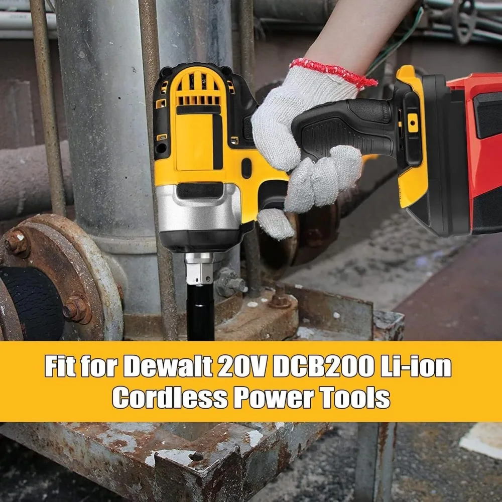 Фото Адаптер для Hilti на инструмент Dewalt 20 В для аккумулятора Hilti 22 В B22, преобразователь на работу для аккумуляторной дрели DEWALT 20 В MAX, электроинструмент №5