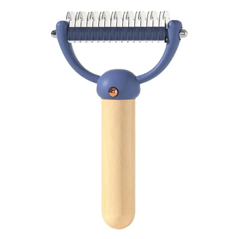 

Расческа для вычесывания кошек, инструмент для стрижки шерсти у домашних животных, щетка для вычесывания шерсти у собак