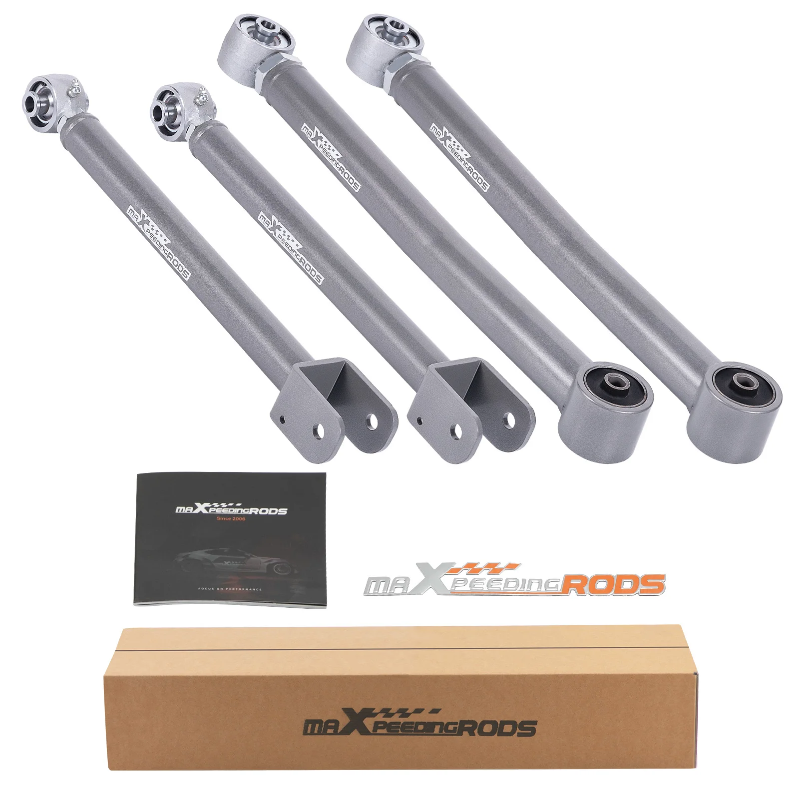 4 шт. передние регулируемые рычаги 0-6 дюймов подъемный комплект для Jeep Wrangler JK 2007-2018