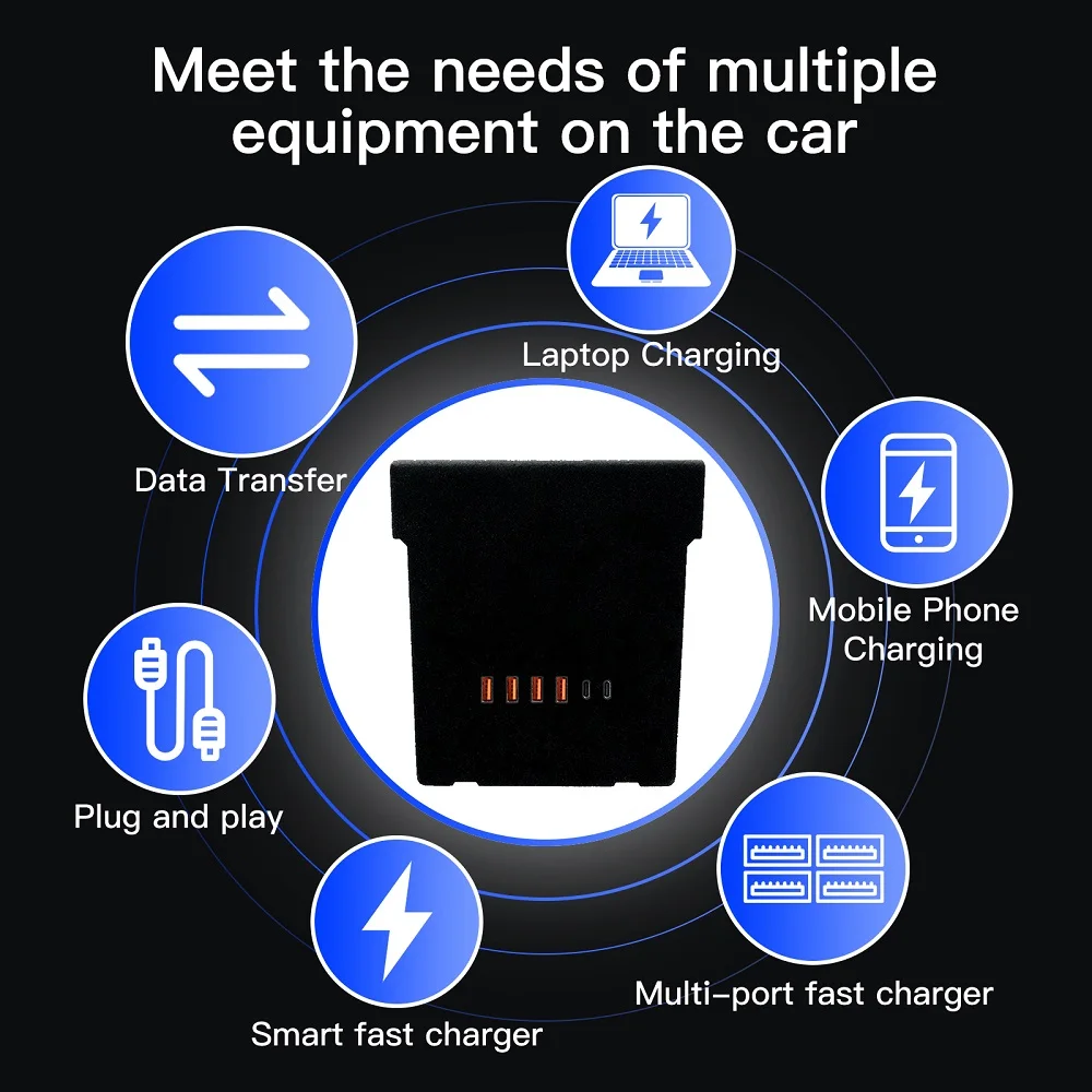 Ультратонкий зарядный концентратор 65 Вт 30 центральное управление Модуль