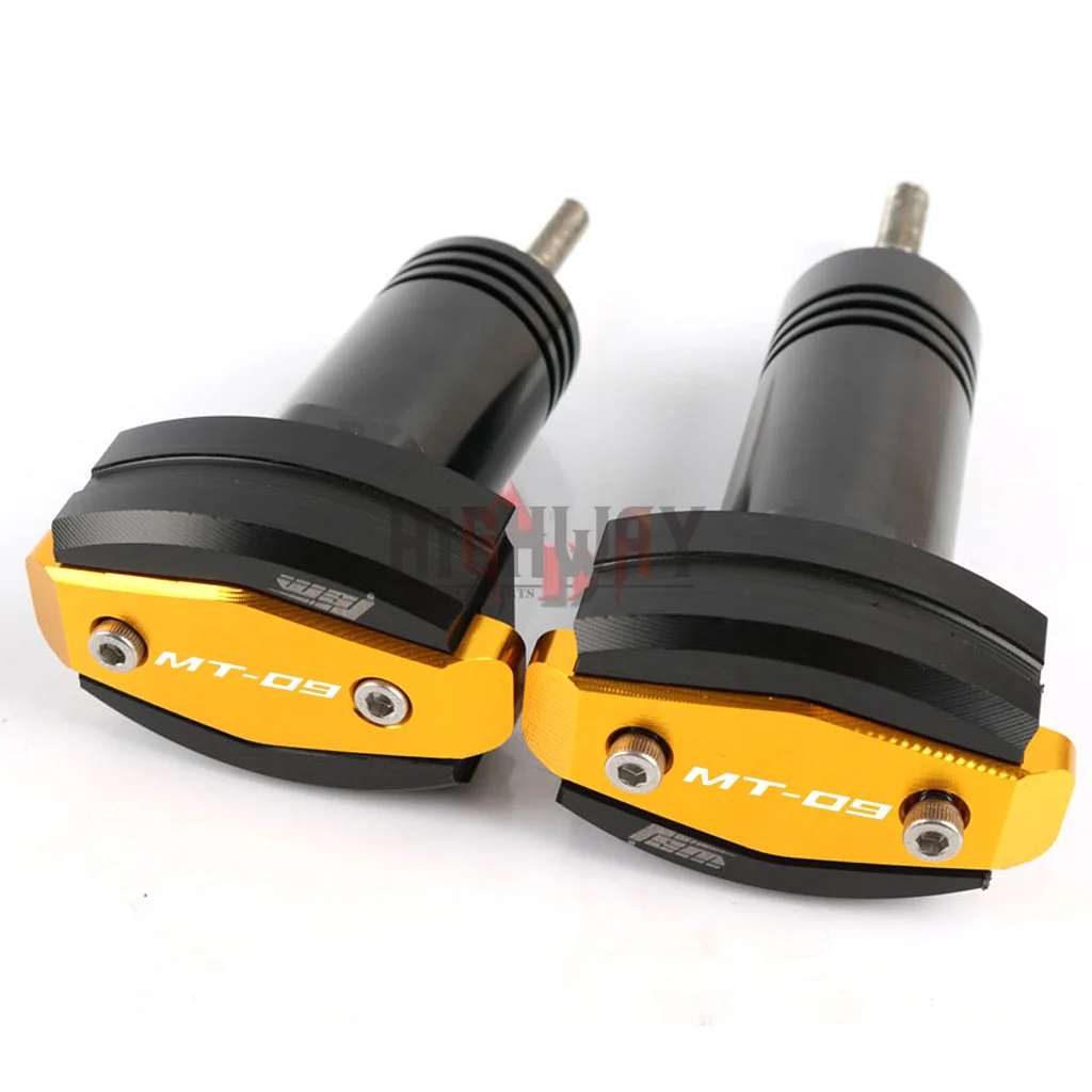 

Motorcycle Crash Pad Protector CNC Engine Cover Frame Sliders Falling Protection For YAMAHA MT09 FZ09 MT-09 FZ-09 2013-2017