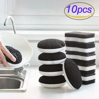 double side magic sponge kitchen dishwashing cleaning sponges high density scouring pad household cleaning tools