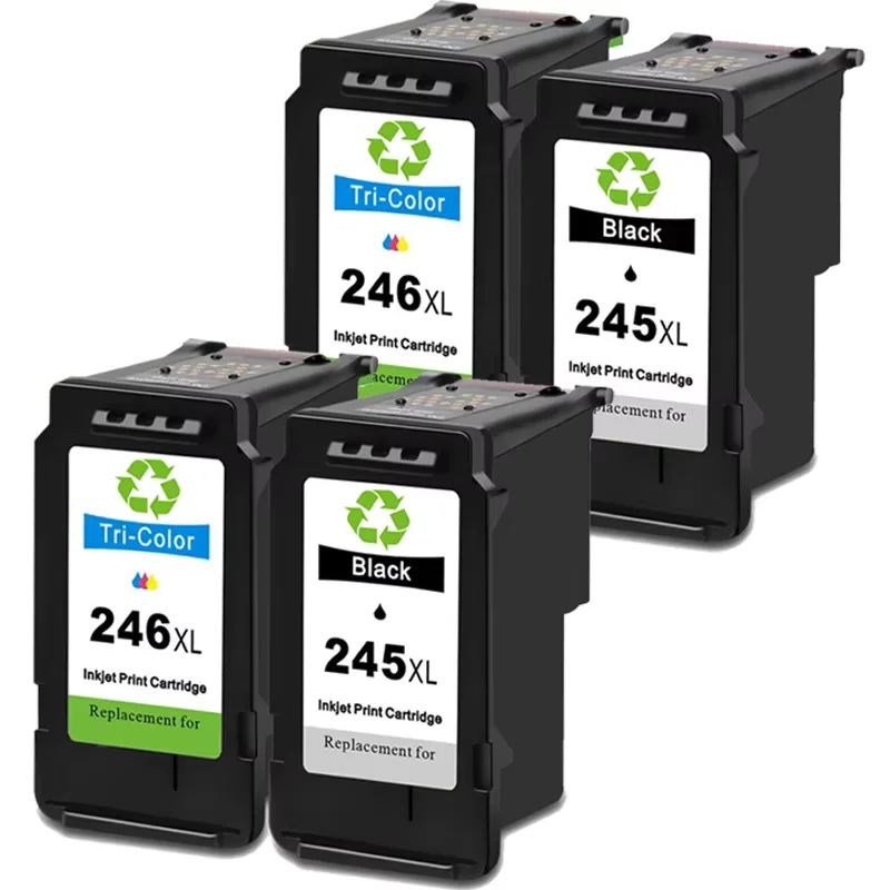 Восстановленный сменный картридж PG 245XL CL 246XL для Canon с Pixma MX492 MX490 MG2420