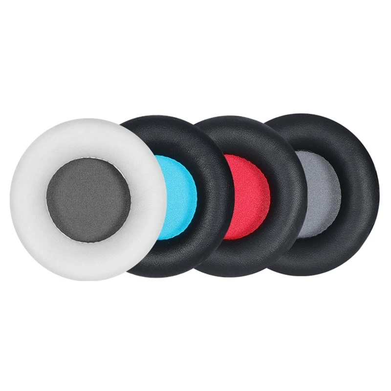 

2 Pieces/set Earpads Earphone Cushion Ear Pads Cover Earmuff Protein Leather Ear Muffs Ear Accessories for ATH-S200BT ATH-S220BT